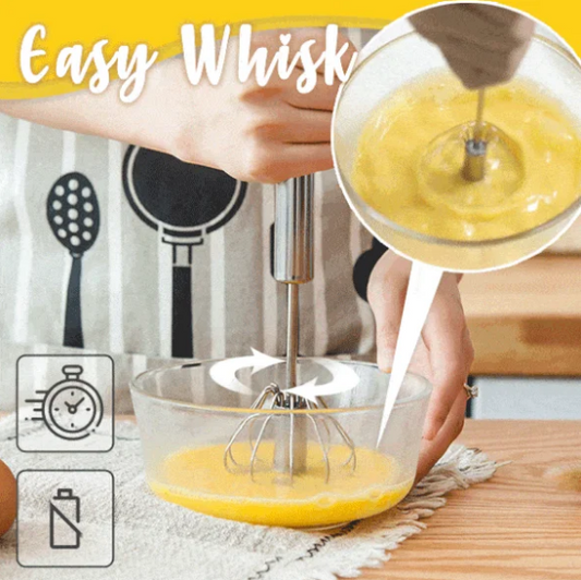 Rostfritt stål halvautomatisk mixer(Köp 3 och få 2 gratis)