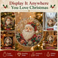 🎄Julpärlor Diamantkonst Hängande Ornament Kit | Slitstarka Pärlkulor Som Bleknar Gör-det-själv Handgjord Hängande Juldekoration 🎅💎