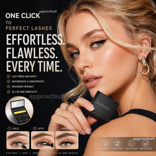 ✨50% RABATT NU! ✨3-i-1 Eyeliner och Undre Fransstämpelkit