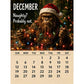 2027 Bigfoot-kalender med vardagsmotiv
