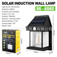Solar Tungsten vägglampa