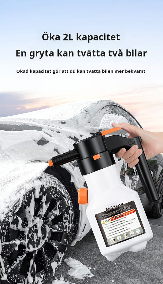 Elektrisk högtryckssprutpistol för skum