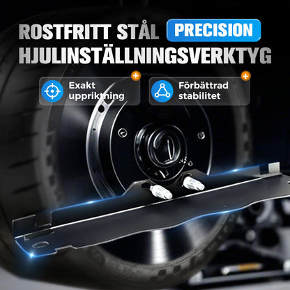 🔥50 % rabatt 🚗 Professionell hjulinställningsplatta i rostfritt stål