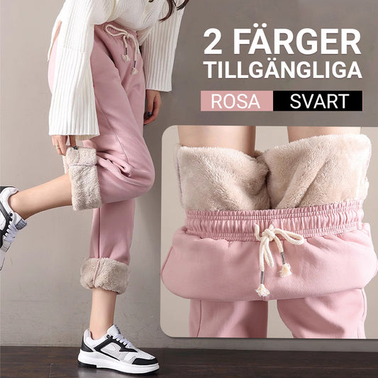 Varma Avslappnade Joggers för Kvinnor