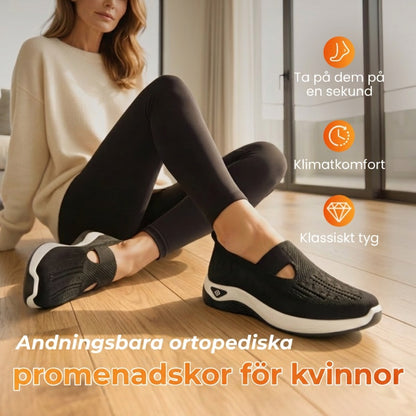 🔥Damskor, bekväma, andningsbara, halkfria ortopediska promenadskor för medelålders och äldre