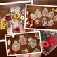 🔥 Tidsbegränsad Rabatt 50% 🔥 40st Transparenta Torkade Blomster Bokmärken – DIY Presentbokmärken