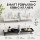 🔥🎁Nyhet 50 % RABATT🔥 ✨ ✨ Svamphållare & avrinningsgaller för diskbänken – ingen borrning krävs 💧