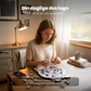 🐱135-delars Morandi-färgat kattformat träpussel🎁