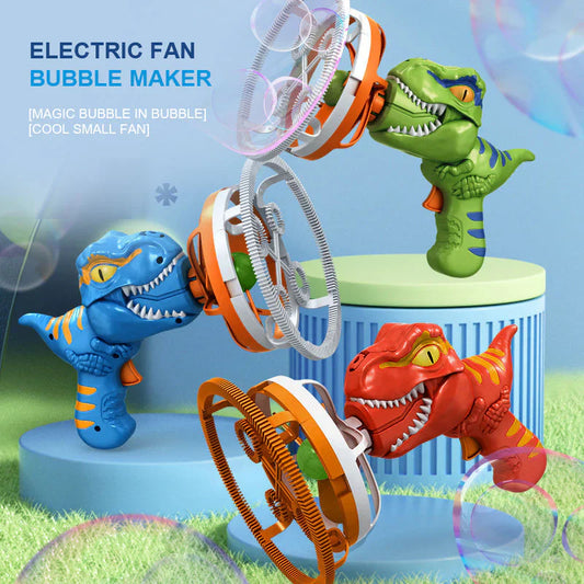 Machine à bulles électrique pour dinosaures