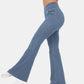 🔥Stretchy Denim High Waisted Crossover Flare Pants👖