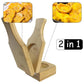 🍌 2-i-1 träpress för tostones och matbananer
