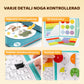 🧩50% RABATT🧲Montessori Fraktionspussel – Magnetiska Delar, Pedagogiskt & Utvecklar Matematikförståelse✨