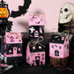 Halloween Mini Candy Boxes Treat Boxes Fill It Yourself Empty Gift Boxes Candy Boxes,School Home Table Halloween Decorations,Kraft Paper Container for Halloween Xmas Holiday Birthday Wedding Party Supplies