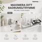 🔥🎁Nyhet 50 % RABATT🔥 ✨ ✨ Svamphållare & avrinningsgaller för diskbänken – ingen borrning krävs 💧