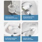 Engångstoalettrengöringssystem - Antibakteriell Gel med Avtagbar Borste för Djuprengöring och Hygien ✨🧼