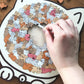🐱135-delars Morandi-färgat kattformat träpussel🎁