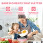 🎁 [Perfekt Present till Barn] 🍳 Barns Mini-Kök med Riktiga Matlagningsleksaker – 22-delars Set