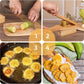 🍌 2-i-1 träpress för tostones och matbananer