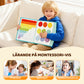 🧩50% RABATT🧲Montessori Fraktionspussel – Magnetiska Delar, Pedagogiskt & Utvecklar Matematikförståelse✨