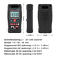 🔧⚡️ Smart multimeter mot brännskador! 4000 räkningar, automatiskt val av mätområde, handflatstor mätanordning med noll fel ✨