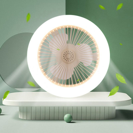 🎁 Hot Sale 49% OFF  ⏳ Pousbo® 2-i-1 LED-fläktlampa för aromaterapi