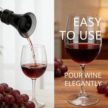🔥🎁Köp 1 få 1 gratis🔥🍷 2-i-1-vinsparare med vakuumpump och förseglare – bevarar färskheten och aromen