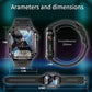 🥳2024 NY MULTIFUNKTIONELL SMART KLOCKA MK66⌚