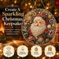 🎄Julpärlor Diamantkonst Hängande Ornament Kit | Slitstarka Pärlkulor Som Bleknar Gör-det-själv Handgjord Hängande Juldekoration 🎅💎