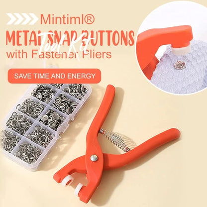 Metallknappar eller klämttänger