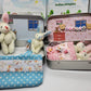 🔥Bästa påskpresenten - 60% RABATT! 🎁🐇Mummy Bunny Mini Plyschfickask i Plåt