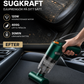 🚗✨ Kraftfull Trådlös Dammsugare för Bil – Kompakt, Sladdlös & Stark Sugkraft för Snabb Rengöring