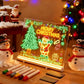 Belyst LED-ritplatta