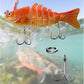 Naturtrogen flerledad sjunkande fiskedrag