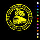 🎅Julrea 50 % rabatt💕🔥Inga bönder, ingen mat, inga lastbilar, inga leveranser Vinylklistermärke – 140 mm dekal