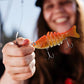 Naturtrogen flerledad sjunkande fiskedrag