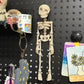 3D-printad magnetisk figur i form av ett vintage-skelett 🎃