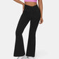 🔥Stretchy Denim High Waisted Crossover Flare Pants👖