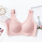 🔥 Köp 1 och få 2 gratis 🔥 Latex 4.0 Graceful Anti-saggy Andningsbar spets BH i stor storlek