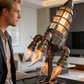 👍Het rea 50% rabatt🔥 Steampunk Rocket Lamp