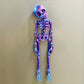 3D-printad magnetisk figur i form av ett vintage-skelett 🎃