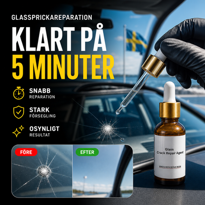🔥 50 % RABATT! Tysk glasteknik – reparera sprickor enkelt och spara kostnaden för nytt glas 🚗✨