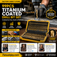 🏭✨ Fabriksbutik – 50-pack titanborrset 🔩⚡🧰