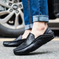 👞 50% RABATT! ✨ Herr Milan Handgjord Läder Loafer – Elegant, hållbar & perfekt för kontoret eller bröllopet – tidlös design och bekväm passform 🎩