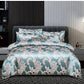 💝 Frakt Gratis Europeisk lyxig satin jacquard 4-delad bäddset