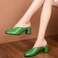 Summer Women's Open Toe High Heeled Slip-On Scandals