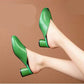 Summer Women's Open Toe High Heeled Slip-On Scandals