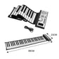 Bärbart Rullande Silikonklaviatur Elektroniskt Piano