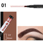 Vattentät Microblading-penna för ögonbryn med 4-gaffelspets