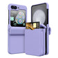 Skyddande mobilskal med korthållare för Samsung Galaxy Flip 5/4/3