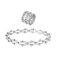 Vikbart upprullningsbart ringarmband🎁 Gratis vacker ringbox✨